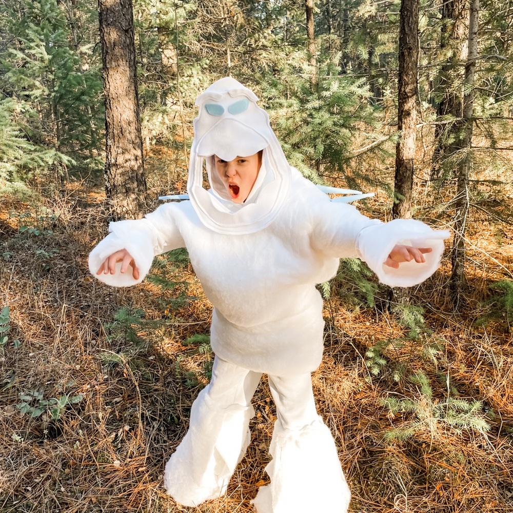Handmade *Light Up* Frozen Marshmallow Costume